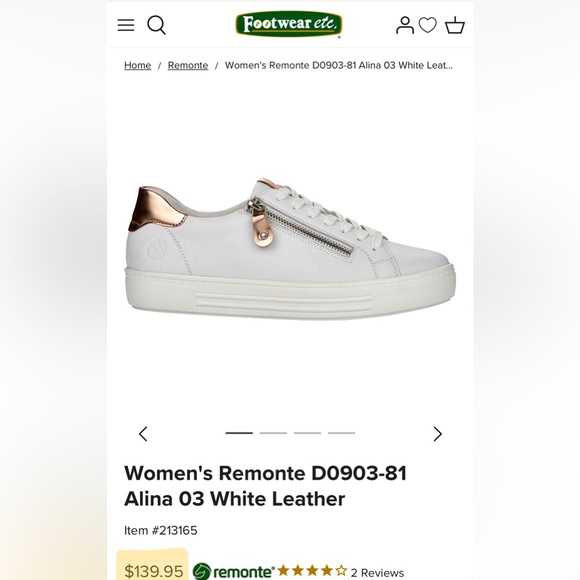 EUC Remonte “Alina” Platform Sneaker *Pebble Color Size 38/7 (see chart in pics) - Picture 10 of 12